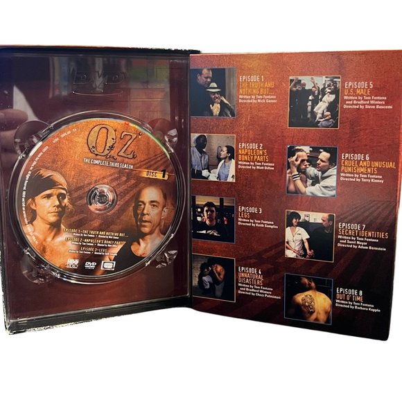 OZ The Complete  First- 2nd -and -3rd- Season on DVD - Picture 5 of 12